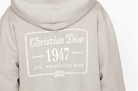 christian Dior 1947 hoodie